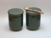 Thumbnail: Medium Storage Jar
          Color: Green, Blue, Oatmeal, Rust
          Size: 4&rdquo; x 4&rdquo; x 4.75&rdquo;
          $35.00 each.